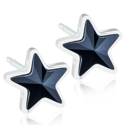 Star Crystals 6mm - 100% Nickel Free Medical Plastic