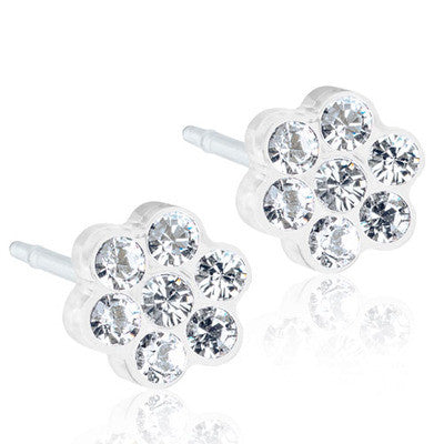 Daisy 5mm - 100% Nickel Free - Medical Plastic Earrings