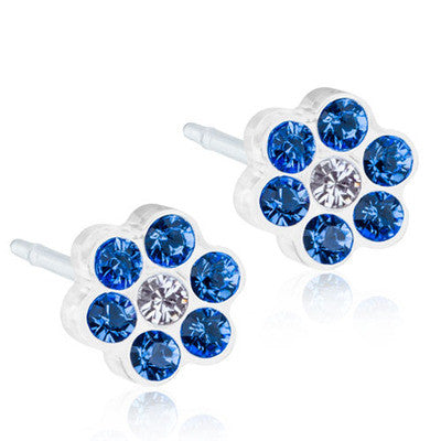 Daisy 5mm - 100% Nickel Free - Medical Plastic Earrings