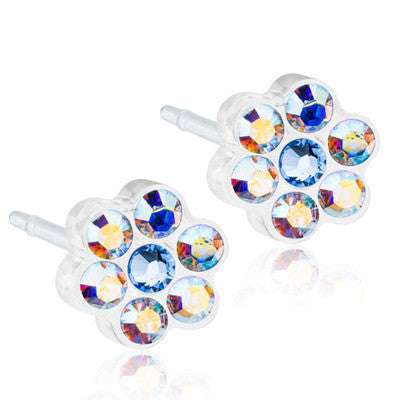 Daisy 5mm - 100% Nickel Free - Medical Plastic Earrings