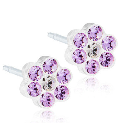 Daisy 5mm - 100% Nickel Free - Medical Plastic Earrings