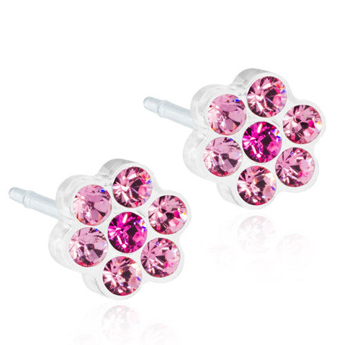 Daisy 5mm - 100% Nickel Free - Medical Plastic Earrings