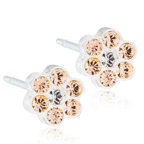 Daisy 5mm - 100% Nickel Free - Medical Plastic Earrings