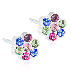 Daisy 5mm - 100% Nickel Free - Medical Plastic Earrings