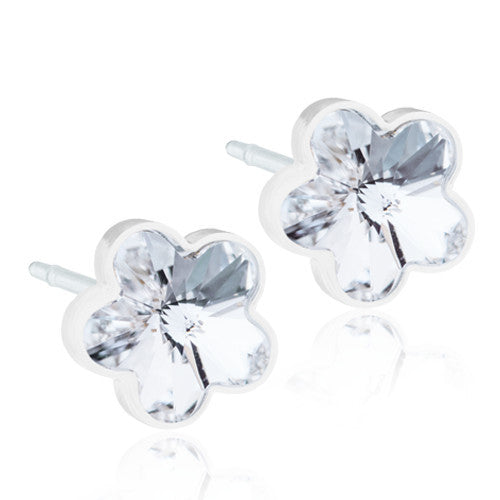 Flower 6mm - 100% Nickel Free Medical Plastic